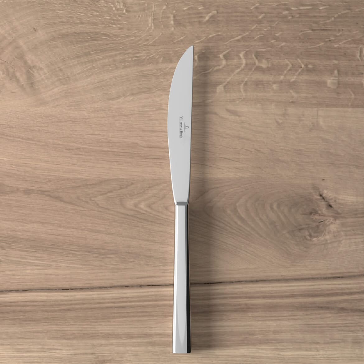 Villeroy & Boch Piemont Tafelmesser – Edelstahl, Spülmaschinenfest, Klassisches Design (24 X 4 X 3 Cm)