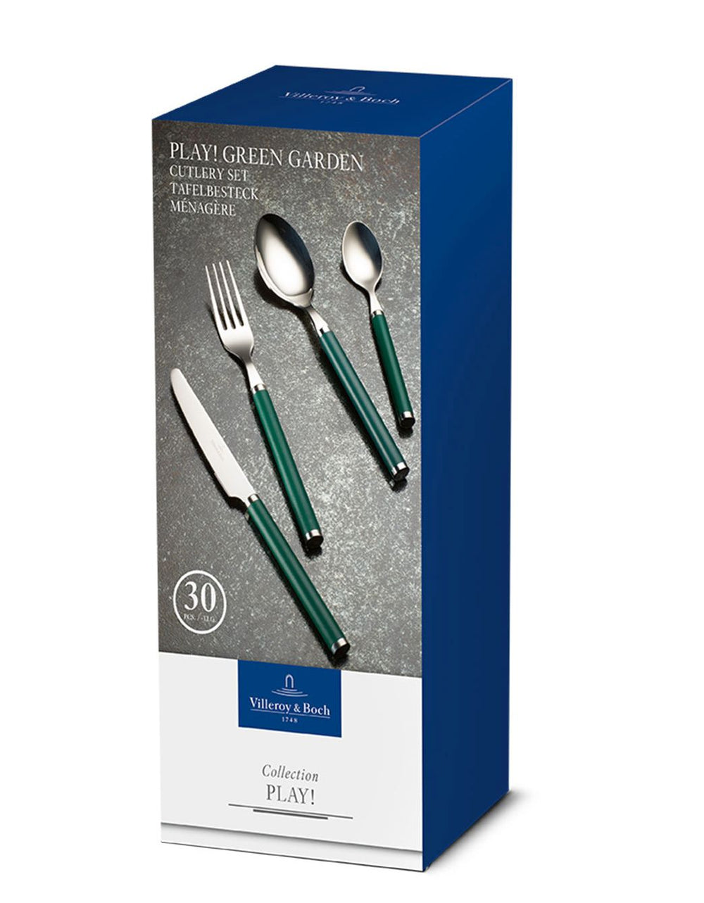 Villeroy & Boch Besteckset Play! - Green Garden - 30-teilig