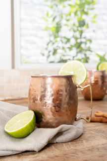 Cookinglife Moscow Mule - Cocktailbecher - Kupfer - 500 ml - 6 Stück