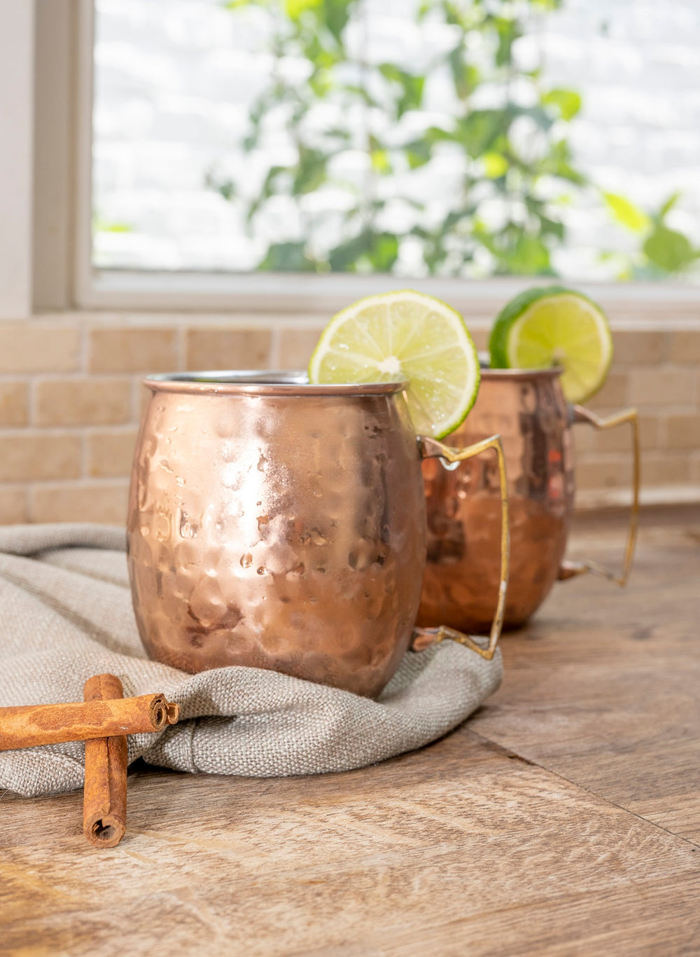 Cosy & Trendy Cocktailbecher Moscow Mule Gehämmerter Kupfer 450 ml