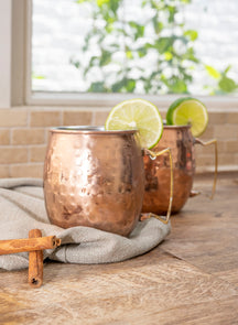 Cosy & Trendy Cocktailbecher Moscow Mule Gehämmerter Kupfer 450 ml