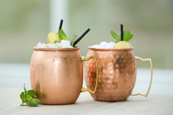 Cookinglife Moscow Mule - Cocktailbecher - Kupfer - 500 ml - 6 Stück