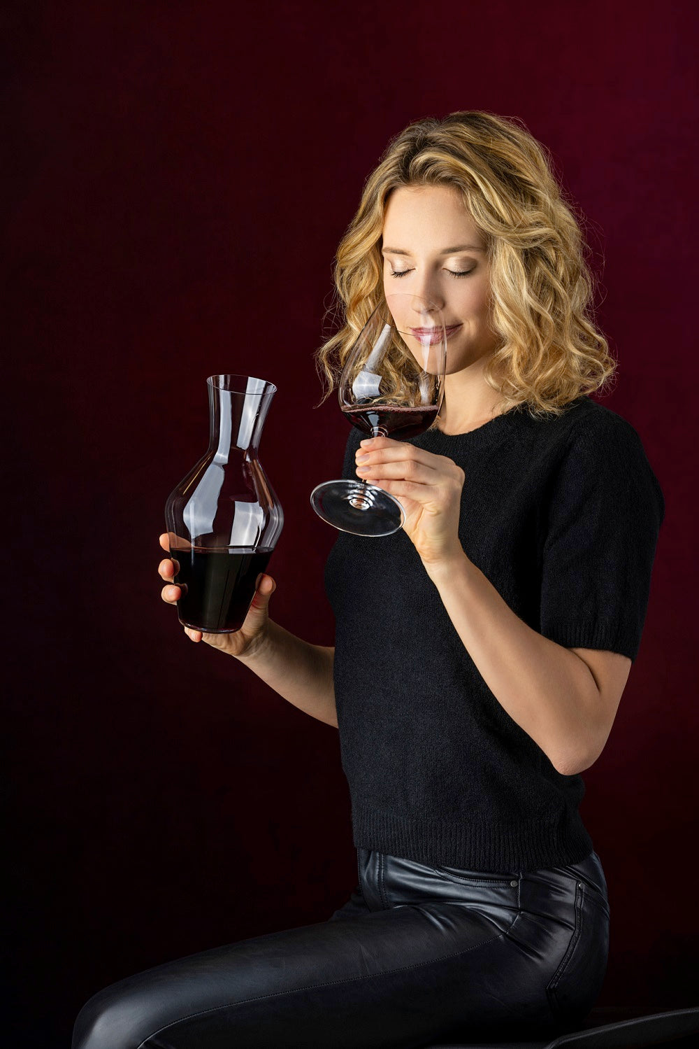 Riedel Rote Weingläser Veloce - Cabernet Sauvignon / Merlot - 2 Stücke