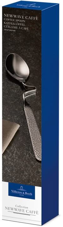 Villeroy & Boch Newwave Caffè Kaffeetassen Set – 6-teilig Für 2 Personen, Porzellan & Edelstahl