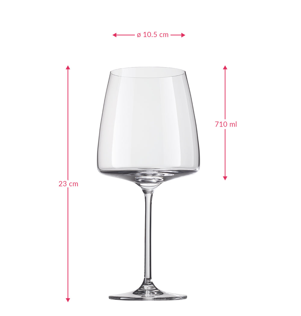 Zwiesel Glas Weingläser Vivid Senses Samtig & Üppig 710 ml - 2 Stück