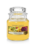 Yankee Candle Duftkerze Small Tropical Starfruit - 9 cm / ø 6 cm