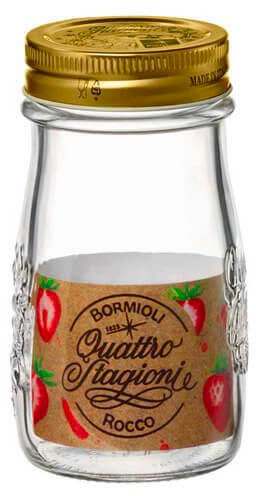 Bormioli Rocco Einmachglas Quattro Stagioni - ø 7 cm / 200 ml