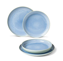 Villeroy & Boch Geschirrset Crafted - Blueberry Türkis - 4-teilig