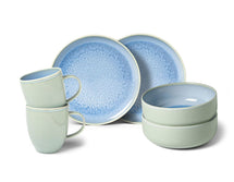 Villeroy & Boch Geschirrset Crafted - Blueberry Türkis - 6-teilig