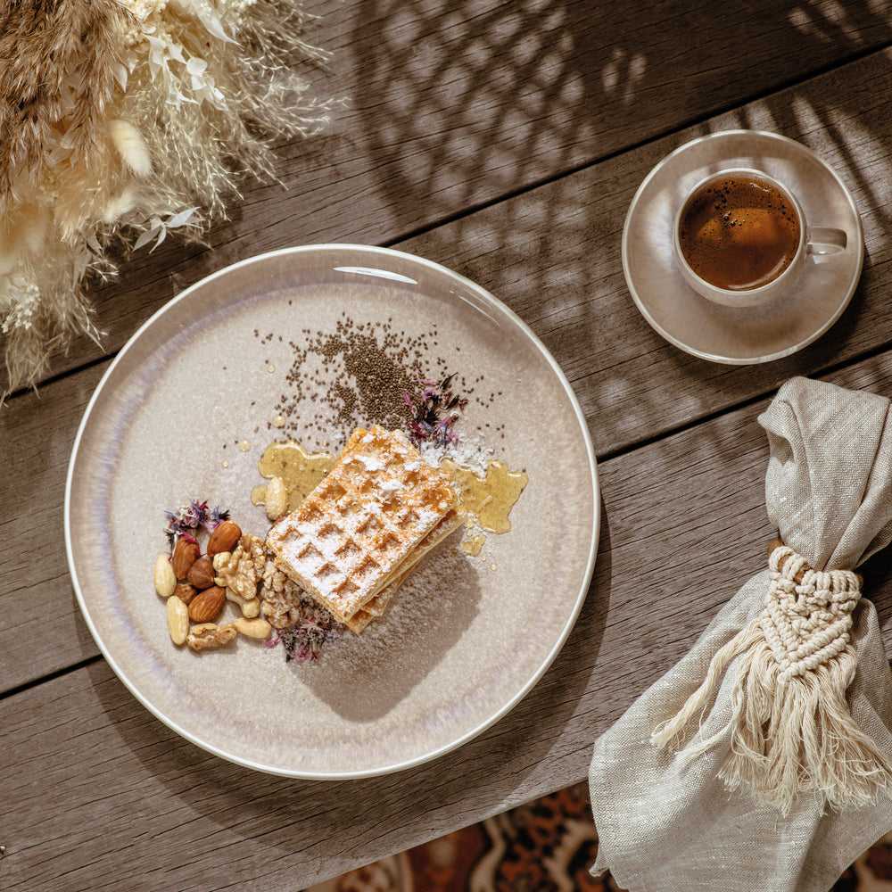 Villeroy &amp; Boch Speiseteller Perlemor Sand - ø 27 cm