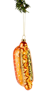 Nordic Light Weihnachtskugel Hot Dog 14 cm