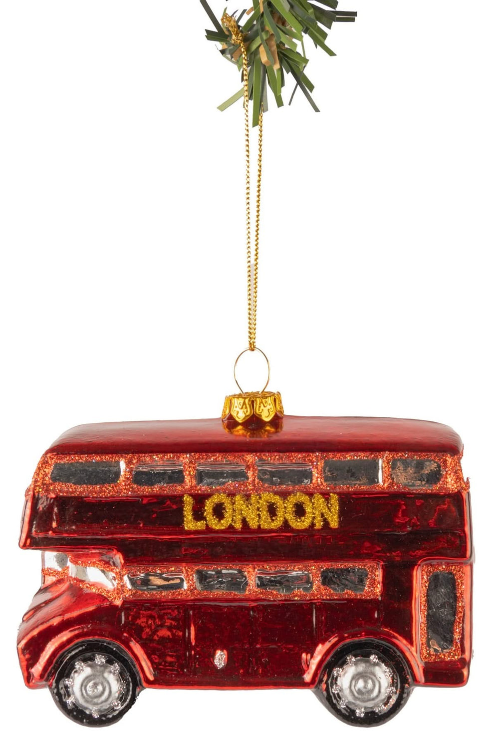 Nordic Light Weihnachtskugel London Bus 11 cm