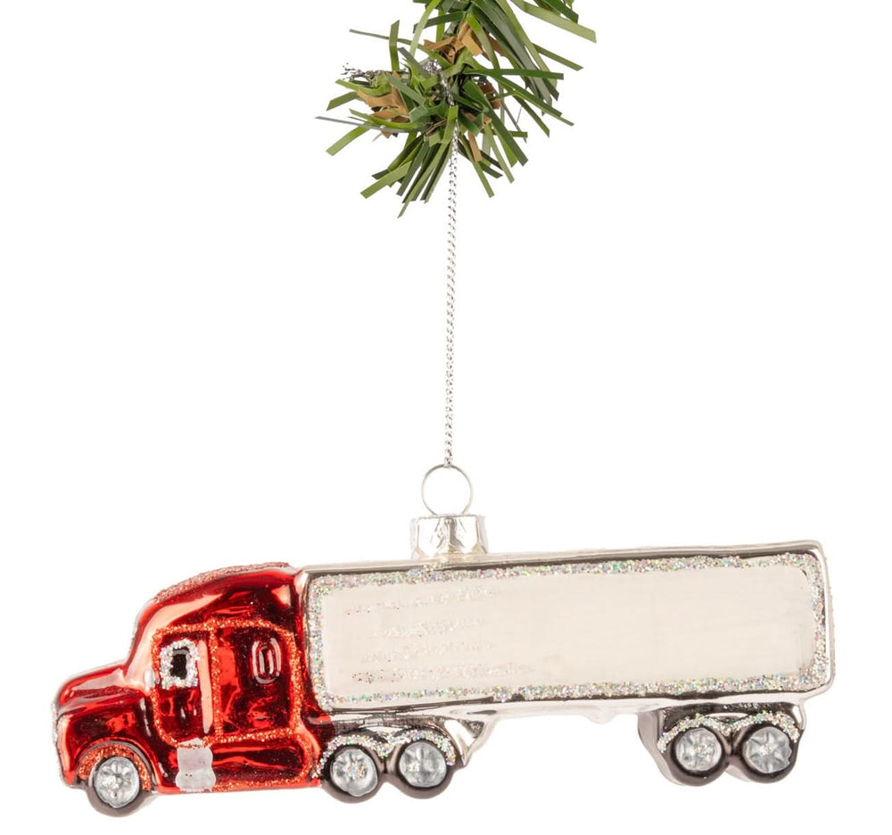 Nordic Light Weihnachtskugel Truck 14 cm