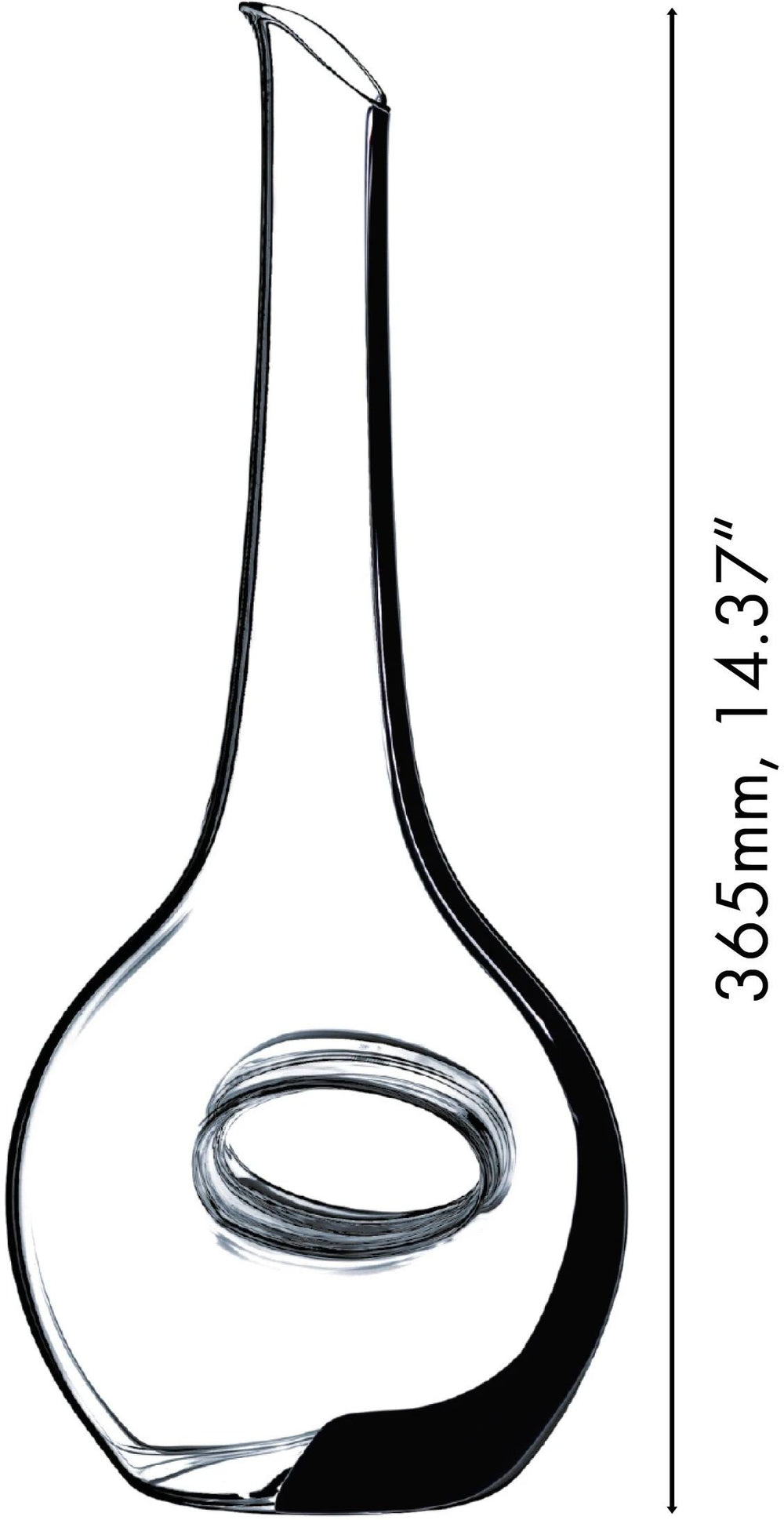 Riedel Dekantierkaraffe Black Tie - 1.2 Liter