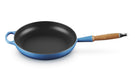 Le Creuset Bratpfanne Signature Azure ø 28 cm / 2.6 Liter - Emaillierte Antihaftbeschichtung