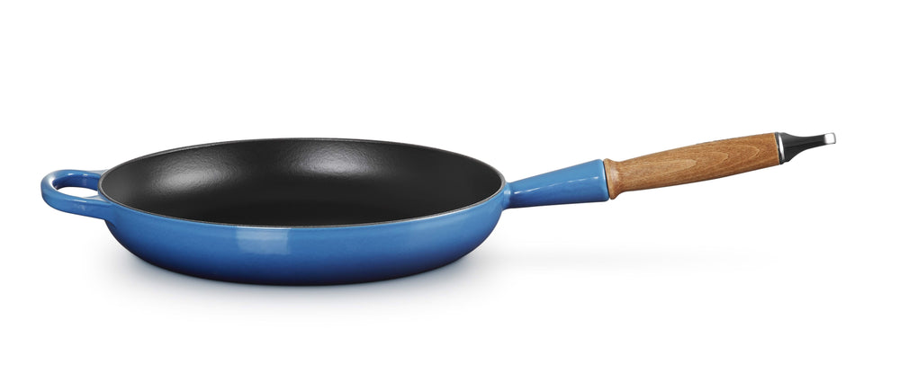 Le Creuset Bratpfanne Signature Azure ø 28 cm / 2.6 Liter - Emaillierte Antihaftbeschichtung