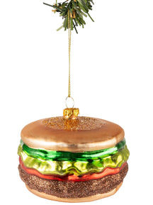 Nordic Light Weihnachtskugel Hamburger 10 cm