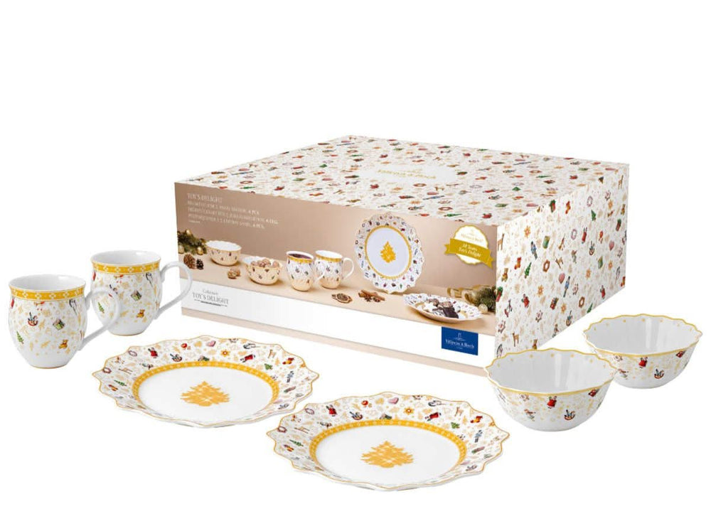 Villeroy & Boch Geschirrset Toy's Delight - 6-teilig - Frühstück