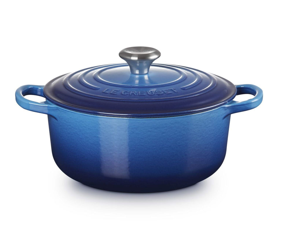 Le Creuset Bräter Signature Azure - ø 18 cm / 1.8 liter