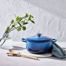 Le Creuset Bräter Signature Azure - ø 18 cm / 1.8 liter