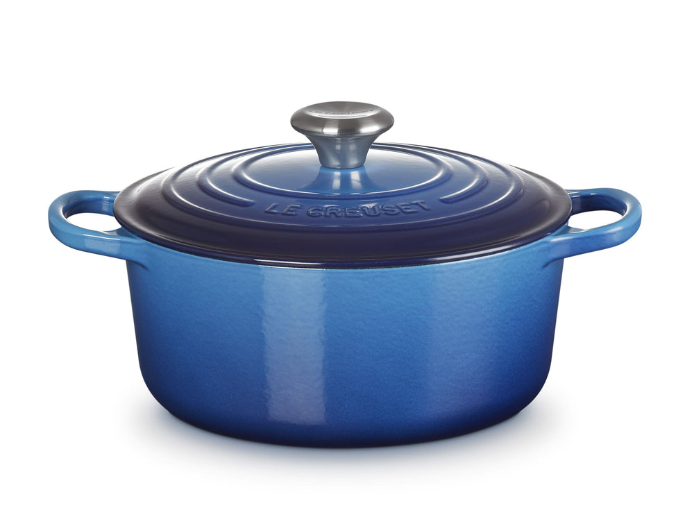 Le Creuset Bräter Signature Azure - ø 24 cm / 4.2 liter