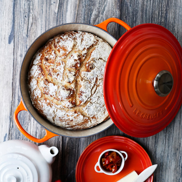 Le Creuset Bräter Signature Ofenrot - ø 26 cm / 5.3 liter