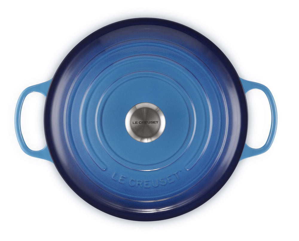 Le Creuset Bräter Signature Azure - ø 28 cm / 6.7 liter