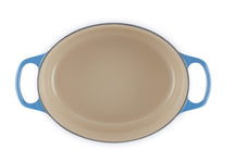 Le Creuset Bräter Oval Signature Azure - ø 27 cm / 4.1 liter