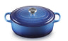 Le Creuset Bräter Oval Signature Azure - ø 29 cm / 4.7 liter