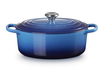 Le Creuset Bräter Oval Signature Azure - ø 29 cm / 4.7 liter