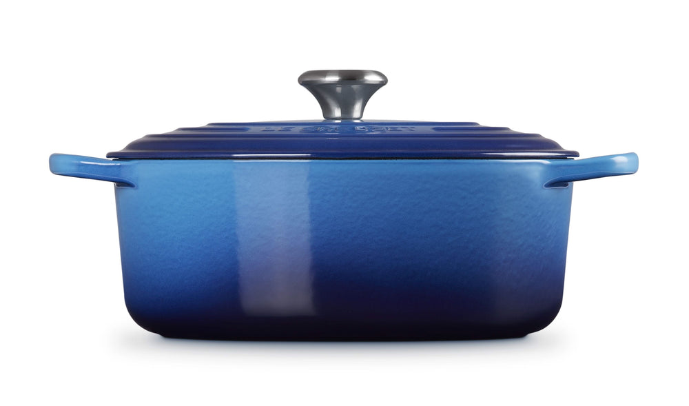 Le Creuset Bräter Oval Signature Azure - ø 29 cm / 4.7 liter