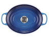 Le Creuset Bräter Oval Signature Azure - ø 33 cm / 7.5 liter