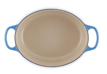 Le Creuset Bräter Oval Signature Azure - ø 29 cm / 4.7 liter