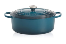 Le Creuset Bräter Oval Signature Deep Teal - ø 29 cm / 4.7 liter