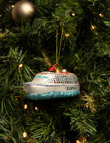 Nordic Light Weihnachtskugel Kreuzfahrtschiff 14 cm