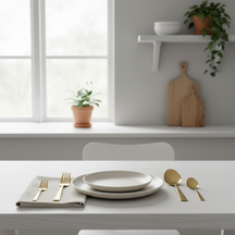 Studio Tavola Besteckset - Champagner - 42 Teile / 8 Personen