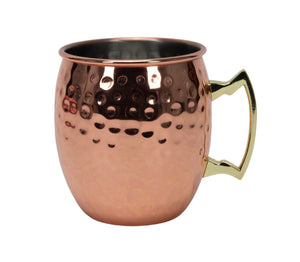 Cookinglife Moscow Mule Cocktailbecher - Kupfer - 500 ml - 6 Stück