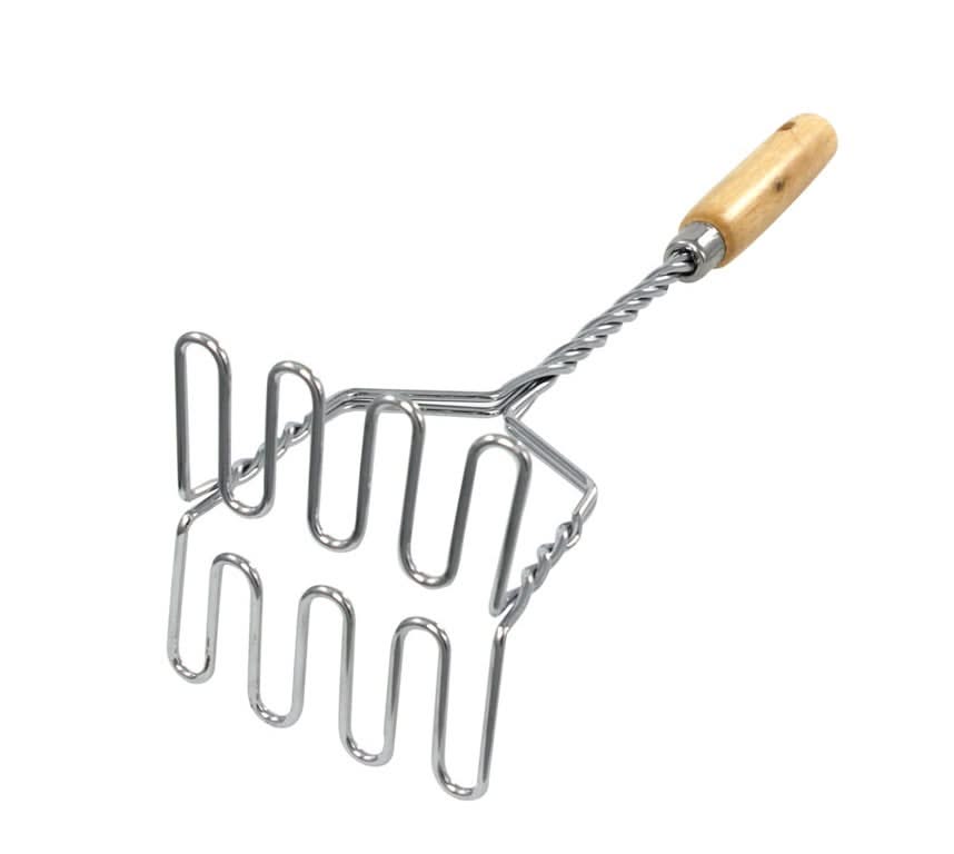 Cookinglife Kartoffelstampfer Holzgriff 37 cm