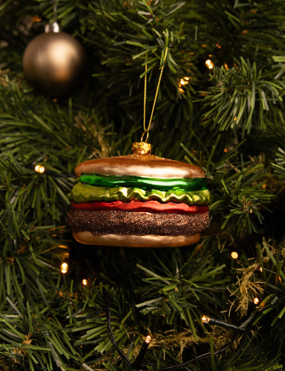 Nordic Light Weihnachtskugel Hamburger 10 cm