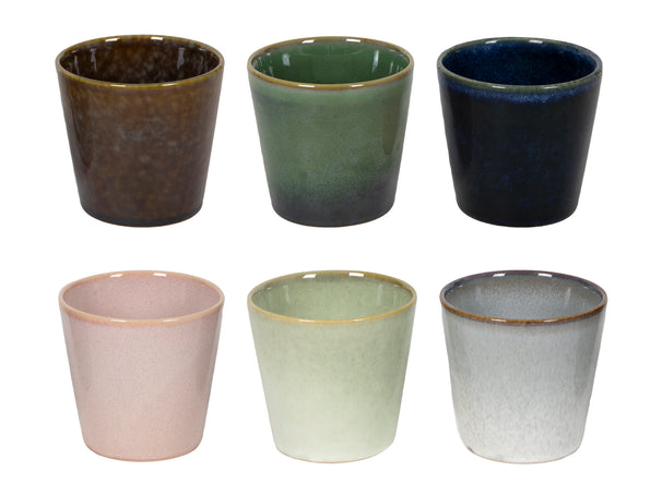 Studio Tavola Kaffeetassen - Senseo Tassen - Wind - 200 ml - 6 Stück