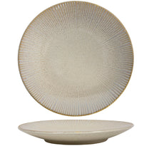 Cookinglife Speiseteller Coastal Lines Ocean Beige ø 27 cm - 6 Stück