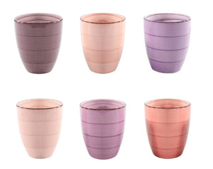 Becher Studio Tavola Mykonos - 350 ml - 6 stück