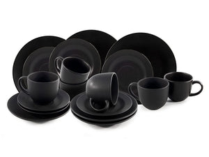 Studio Tavola Kaffeegeschirr Set Black Tie 18-teilig