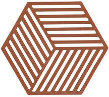 Zone Denmark Topfuntersetzer Hexagon - Terrakotta - 16 x 14 cm