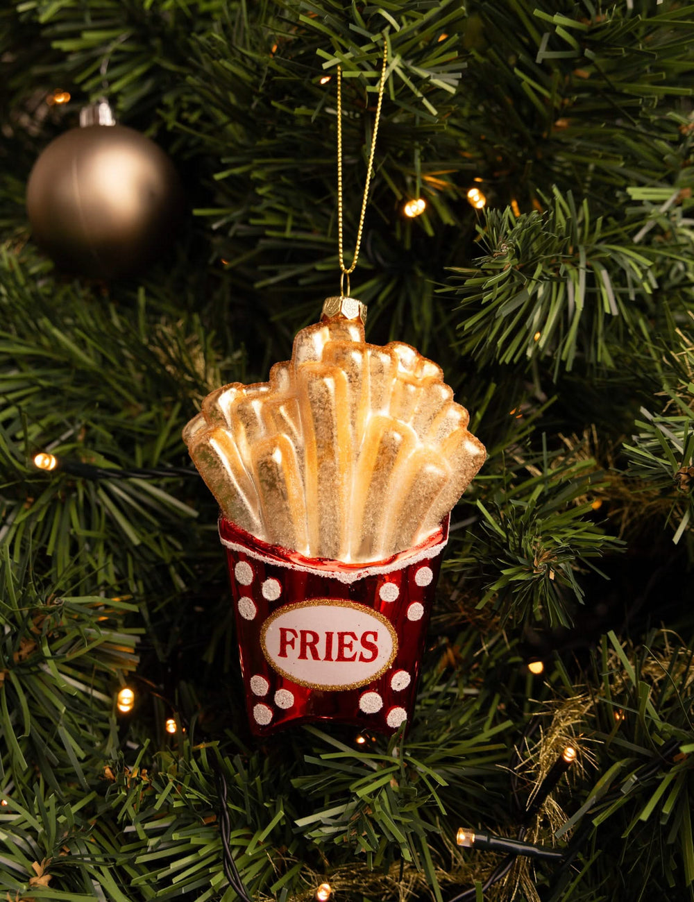 Nordic Light Weihnachtskugel Pommes 12 cm