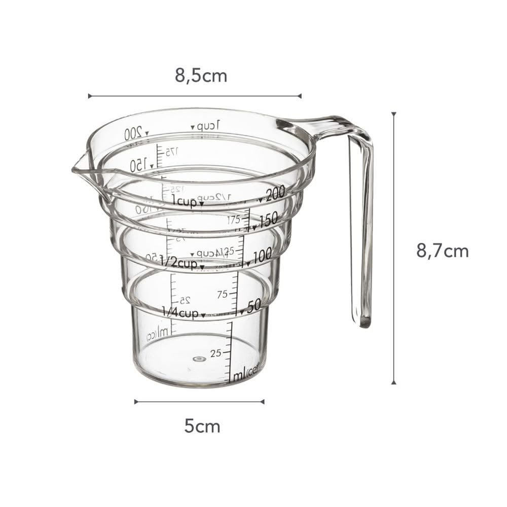 Yamazaki Messbecher Kunststoff 200 ml