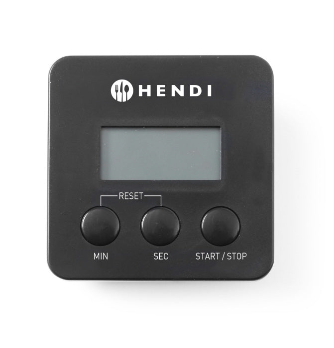 Hendi Digitale Küchenuhr - Schwarz