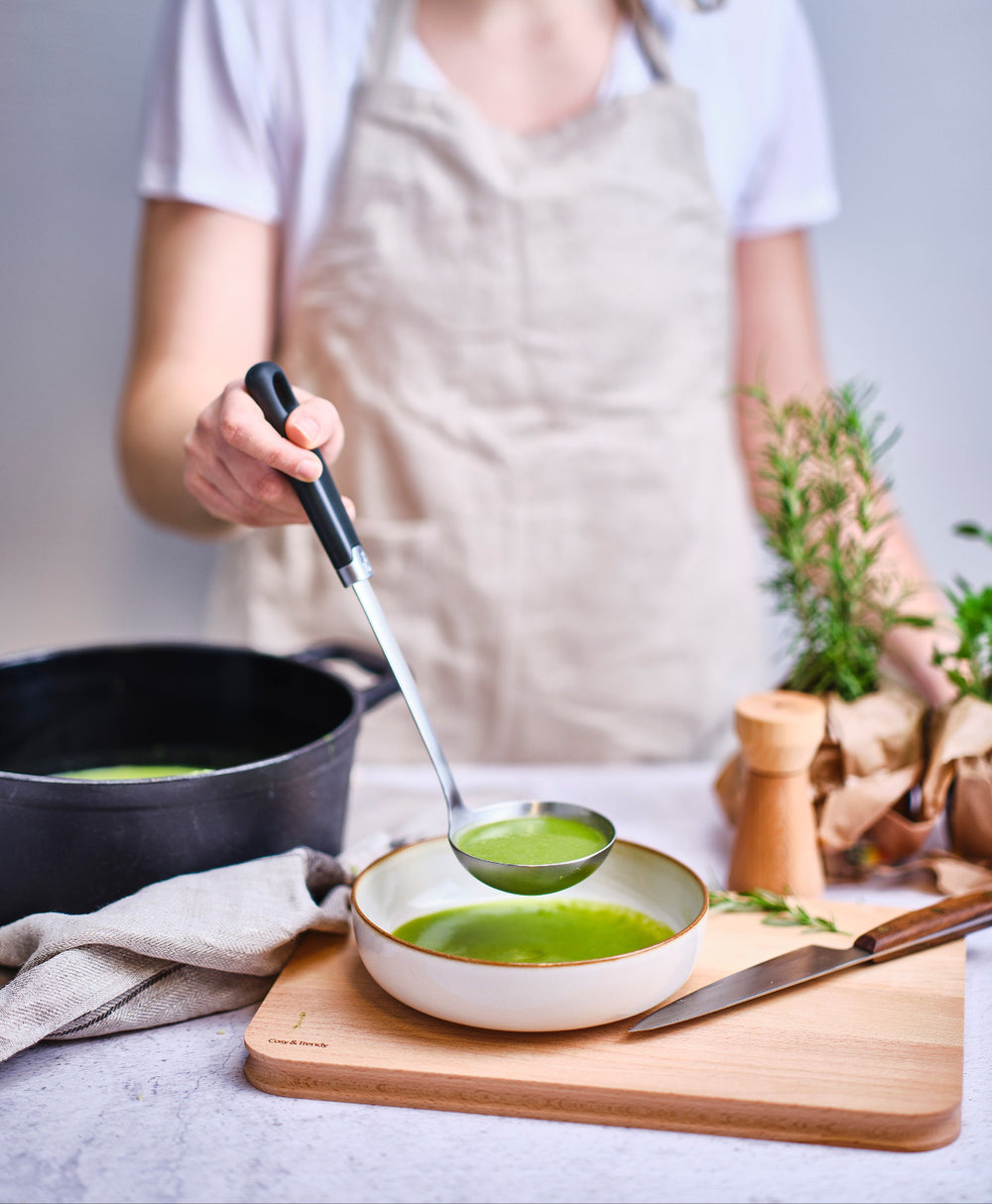 Cosy & Trendy Schöpfkelle - Suppenlöffel - Delish - Edelstahl Schwarz