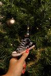 Nordic Light Weihnachtskugel Sneaker Schwarz 11 cm