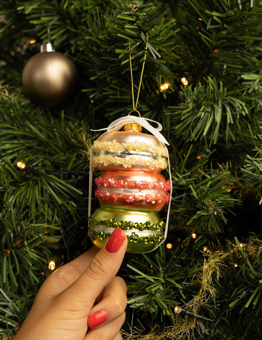 Nordic Light Weihnachtskugel Macaron 11 cm